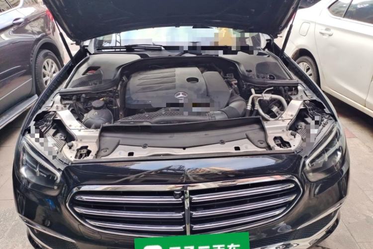 Used Mercedes-Benz E-Class 2021 E 300 L Luxury Model Engine Bay