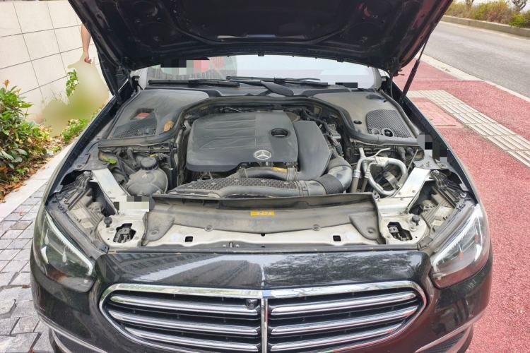 Used Mercedes-Benz E-Class 2021 Facelift E 300 L Stylish Edition Engine Bay