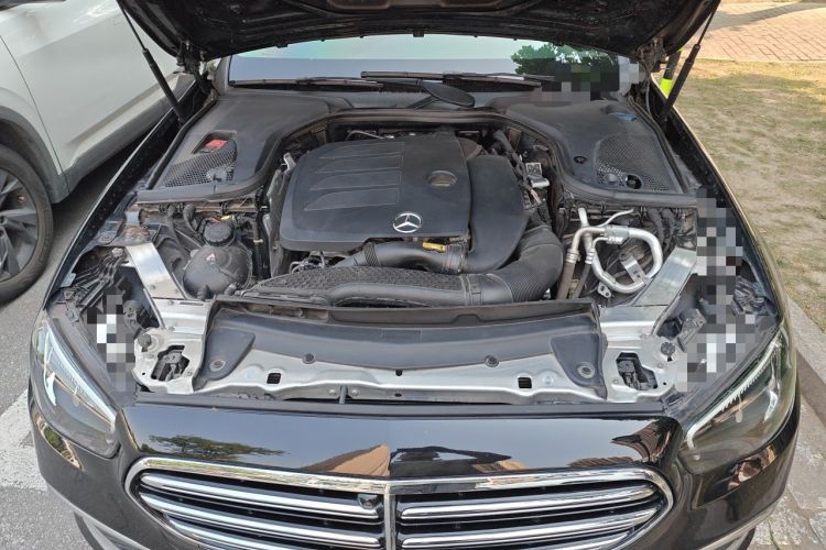 Used Mercedes-Benz E-Class 2021 Facelift E 300 L Stylish Edition Engine Bay
