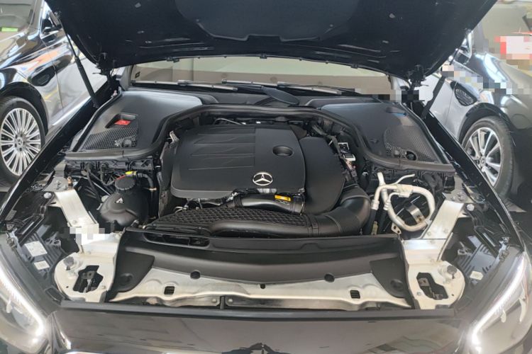Used Mercedes-Benz E-Class 2021 Facelift E 300 L Stylish Edition Engine Bay