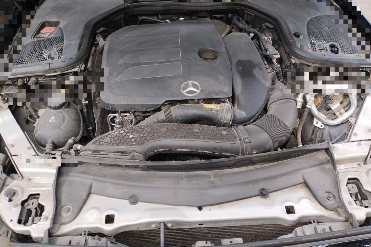 Used Mercedes-Benz E-Class 2021 E 300 L Sporty and Stylish Model Engine Bay