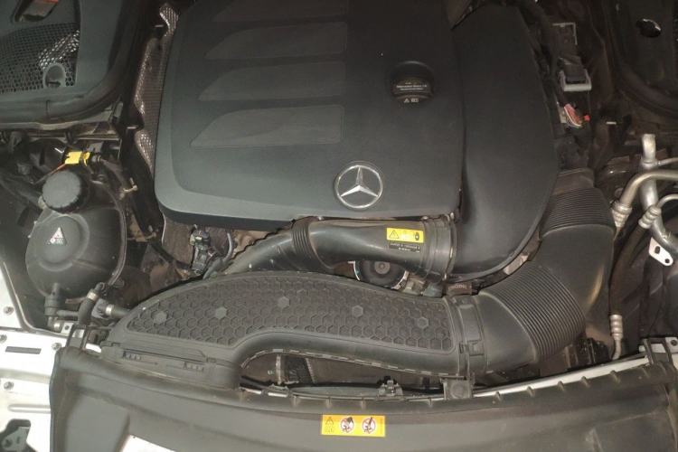 Used Mercedes-Benz E-Class 2021 E 300 L Sporty and Stylish Model Engine Bay