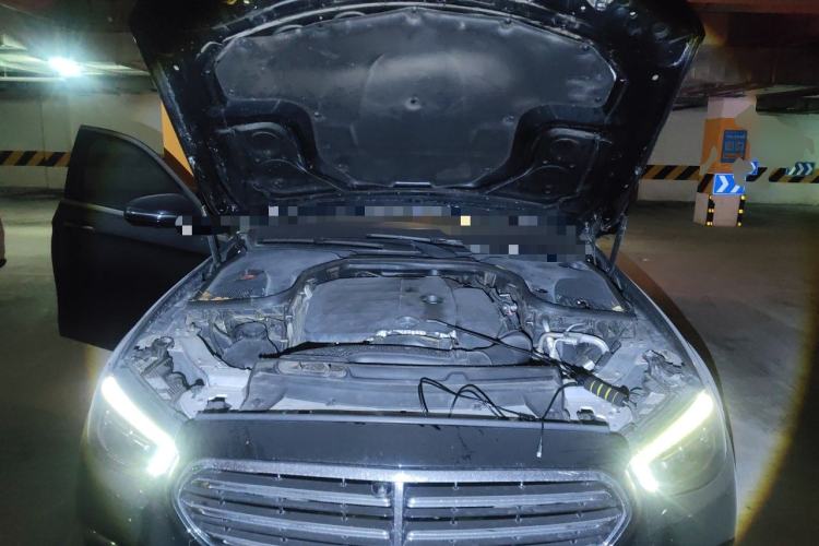 Used Mercedes-Benz E-Class 2021 Facelift E 300 L Stylish Edition Engine Bay