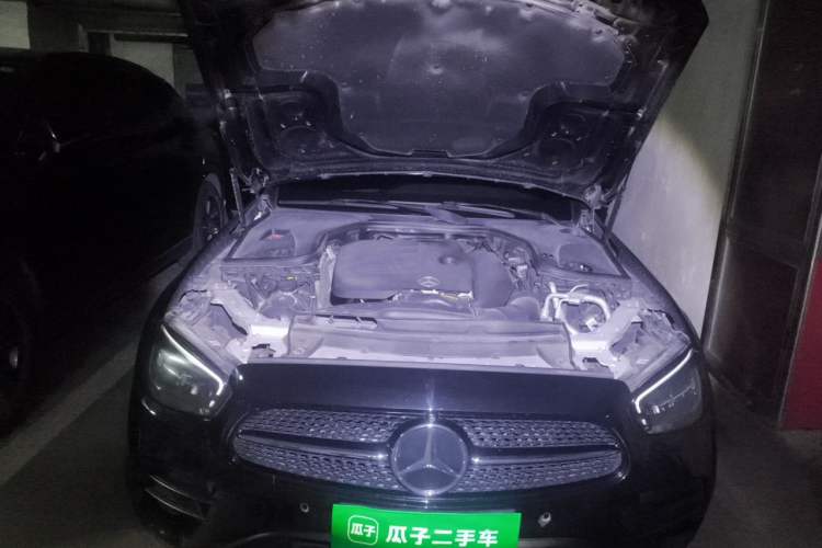 Used Mercedes-Benz E-Class 2021 Restyled E 300 L Sporty and Stylish Edition Engine Bay