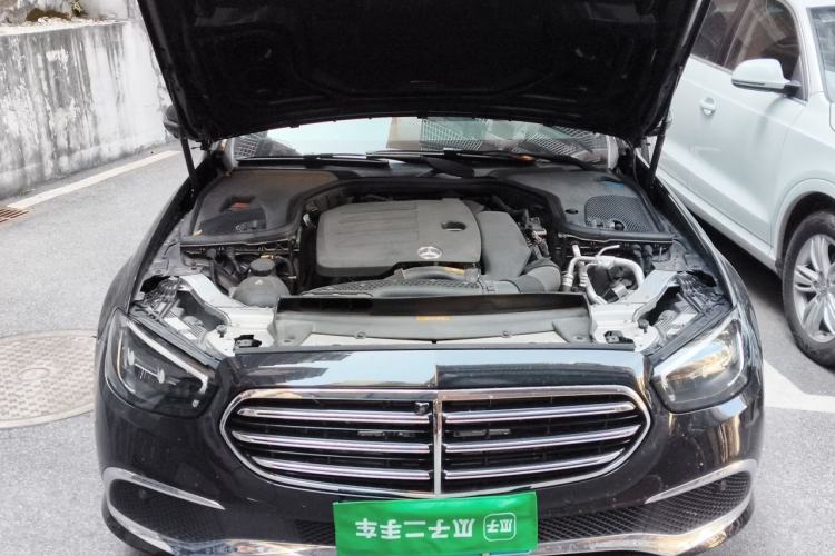 Used Mercedes-Benz E-Class 2021 Facelift E 300 L Stylish Edition Engine Bay