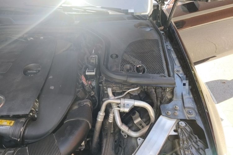 Used Mercedes-Benz E-Class 2021 E 300 L Stylish Model Engine Bay Left