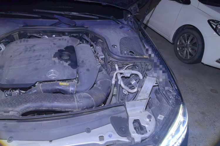 Used Mercedes-Benz E-Class 2021 E 300 L Stylish Model Engine Bay Left