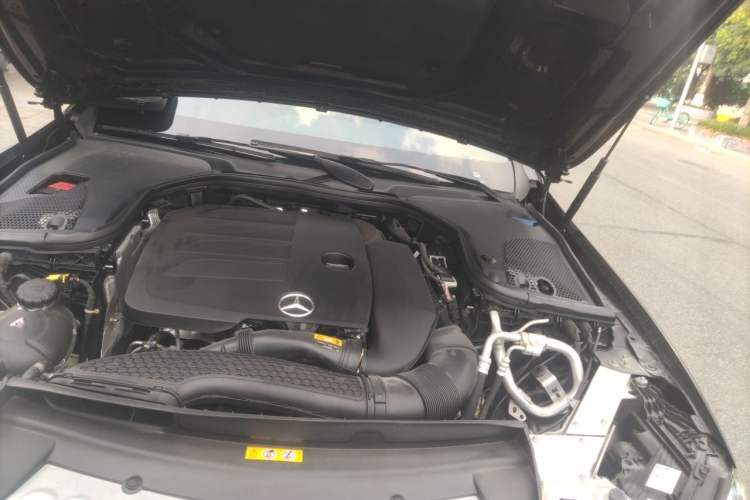 Used Mercedes-Benz E-Class 2021 E 300 L Sporty and Stylish Model Engine Bay Left