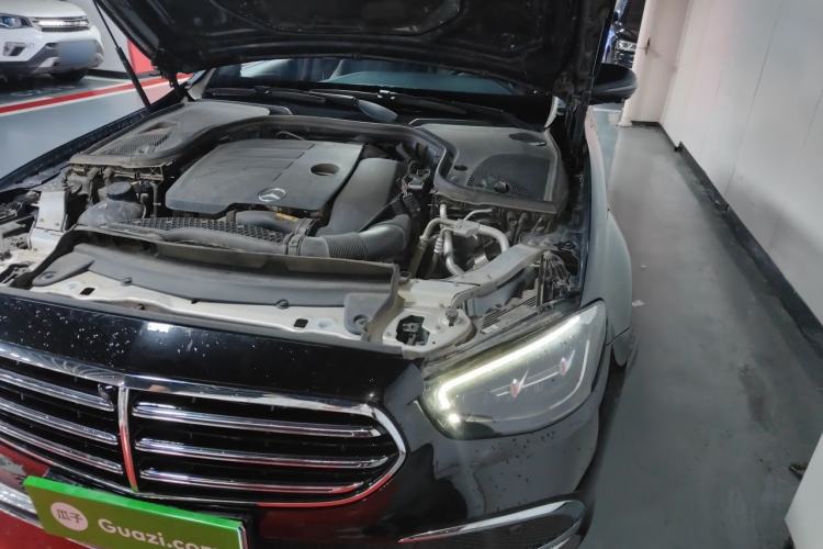 Used Mercedes-Benz E-Class 2021 E 300 L Stylish Model Engine Bay Left