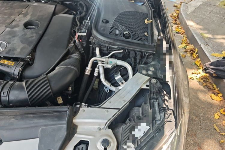 Used Mercedes-Benz E-Class 2021 E 300 L Sporty and Stylish Model Engine Bay Left