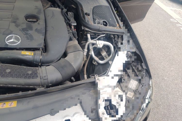 Used Mercedes-Benz E-Class 2021 E 300 L Stylish Model Engine Bay Left