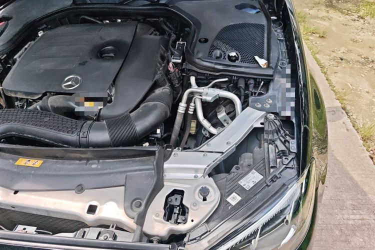 Used Mercedes-Benz E-Class 2021 E 300 L Luxury Model Engine Bay Left