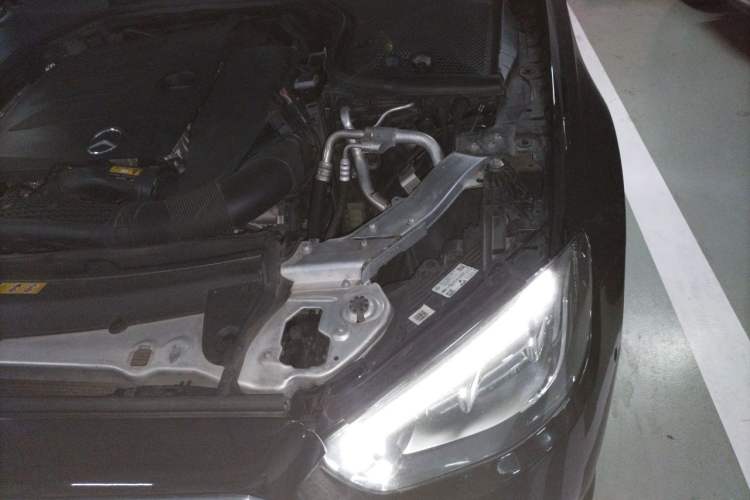 Used Mercedes-Benz E-Class 2021 E 300 L Stylish Model Engine Bay Left