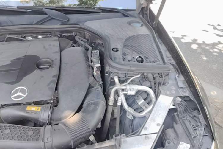 Used Mercedes-Benz E-Class 2021 E 300 L Stylish Model Engine Bay Left