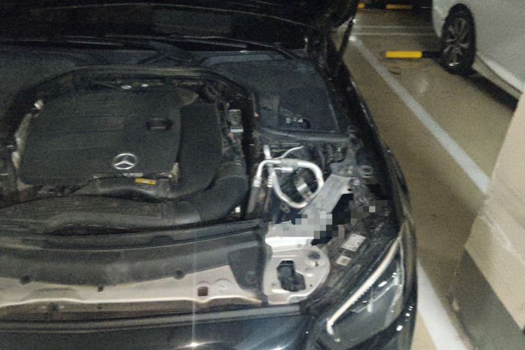 Used Mercedes-Benz E-Class 2021 E 300 L Sporty and Stylish Model Engine Bay Left
