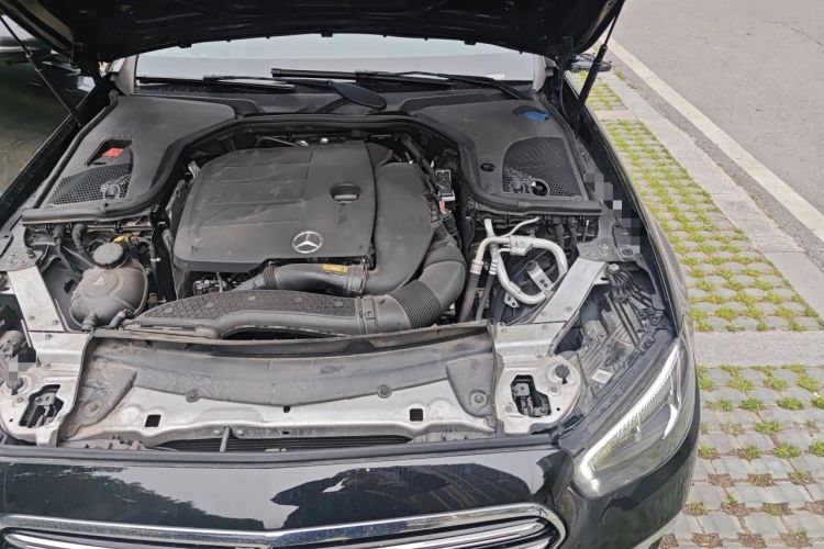 Used Mercedes-Benz E-Class 2021 E 300 L Stylish Model Engine Bay Left