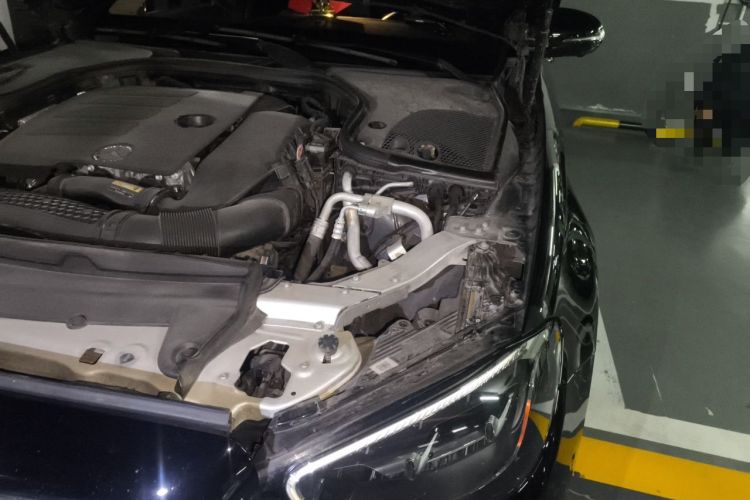 Used Mercedes-Benz E-Class 2021 E 300 L Luxury Model Engine Bay Left
