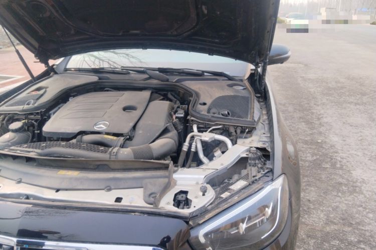 Used Mercedes-Benz E-Class 2021 E 300 L Sporty and Stylish Model Engine Bay Left