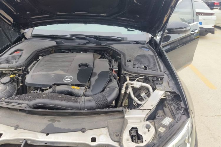 Used Mercedes-Benz E-Class 2021 E 300 L Stylish Model Engine Bay Left