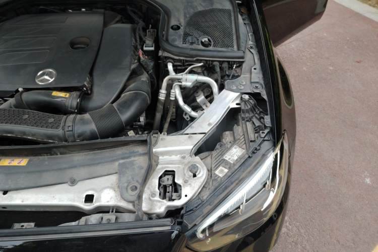 Used Mercedes-Benz E-Class 2021 E 300 L Stylish Model Engine Bay Left