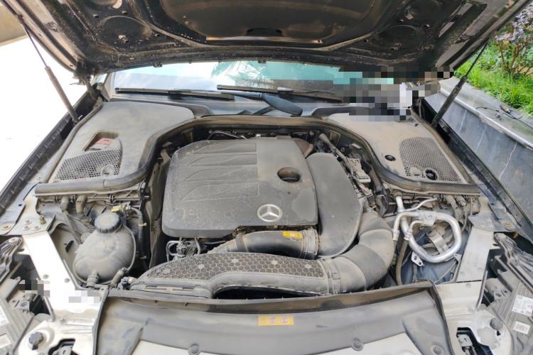 Used Mercedes-Benz E-Class 2021 Facelift E 300 L Stylish Edition Engine Bay