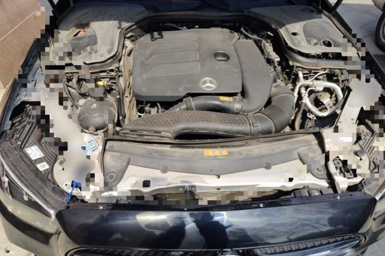 Used Mercedes-Benz E-Class 2021 E 300 L Sporty and Stylish Model Engine Bay