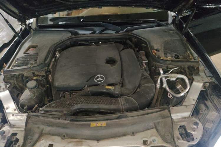 Used Mercedes-Benz E-Class 2021 Facelift E 300 L Stylish Edition Engine Bay