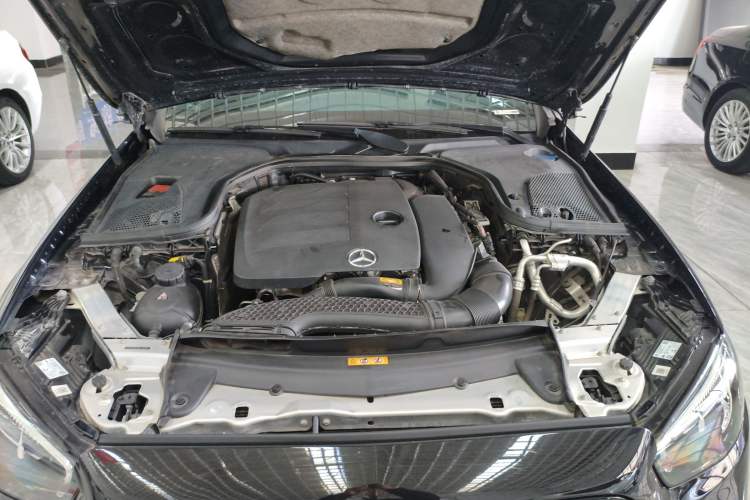Used Mercedes-Benz E-Class 2021 E 300 L Sporty and Stylish Model Engine Bay