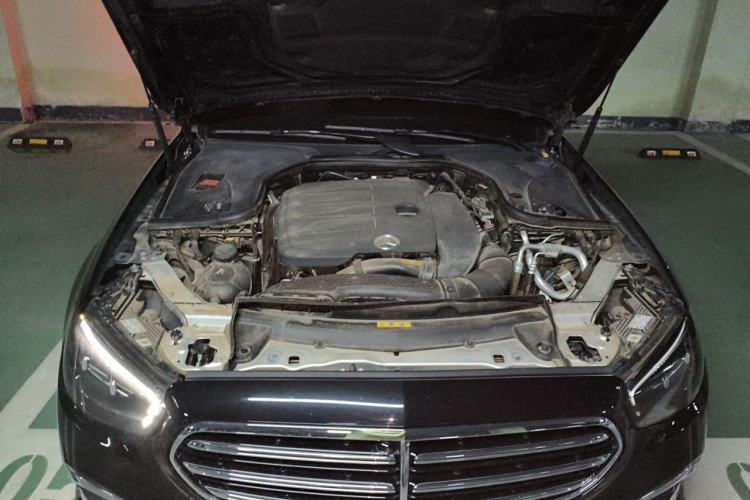 Used Mercedes-Benz E-Class 2021 Facelift E 300 L Stylish Edition Engine Bay
