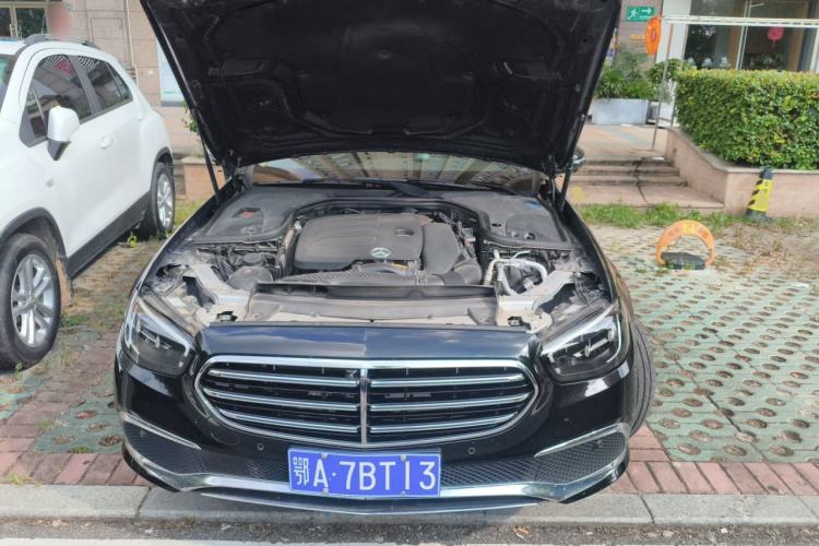 Used Mercedes-Benz E-Class 2021 Facelift E 300 L Stylish Edition Engine Bay