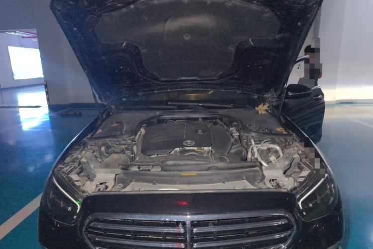 Used Mercedes-Benz E-Class 2021 Facelift E 300 L Stylish Edition Engine Bay