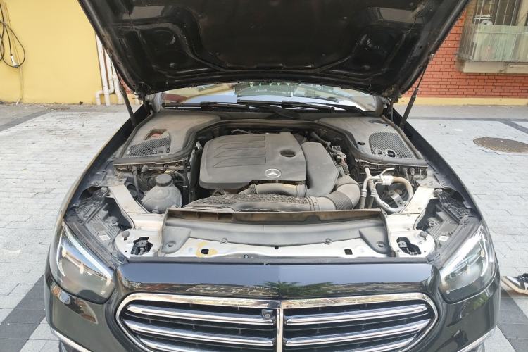 Used Mercedes-Benz E-Class 2021 Facelift E 300 L Stylish Edition Engine Bay