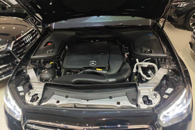Used Mercedes-Benz E-Class 2021 Facelift E 300 L Stylish Edition Engine Bay