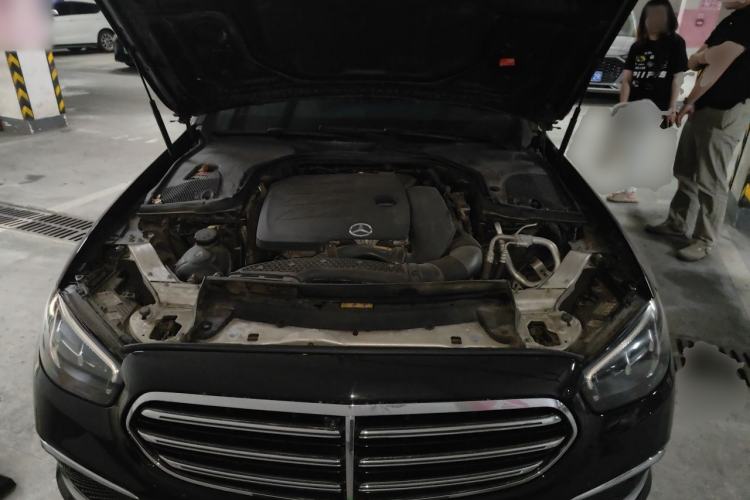 Used Mercedes-Benz E-Class 2021 Restyled E 300 L Sporty and Stylish Edition Engine Bay