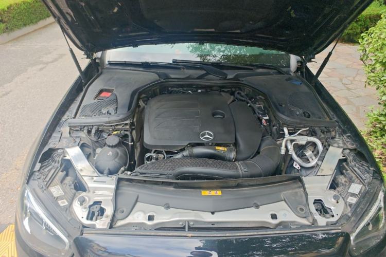 Used Mercedes-Benz E-Class 2021 Facelift E 300 L Stylish Edition Engine Bay