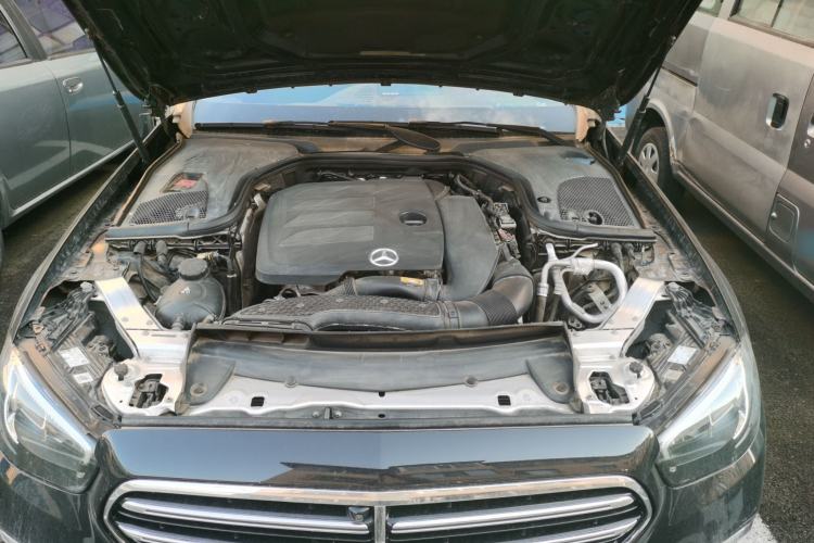 Used Mercedes-Benz E-Class 2021 Facelift E 300 L Stylish Edition Engine Bay
