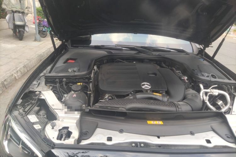 Used Mercedes-Benz E-Class 2021 E 300 L Sporty and Stylish Model Engine Bay Right
