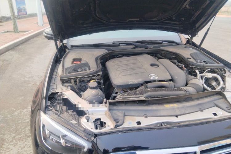 Used Mercedes-Benz E-Class 2021 E 300 L Sporty and Stylish Model Engine Bay Right