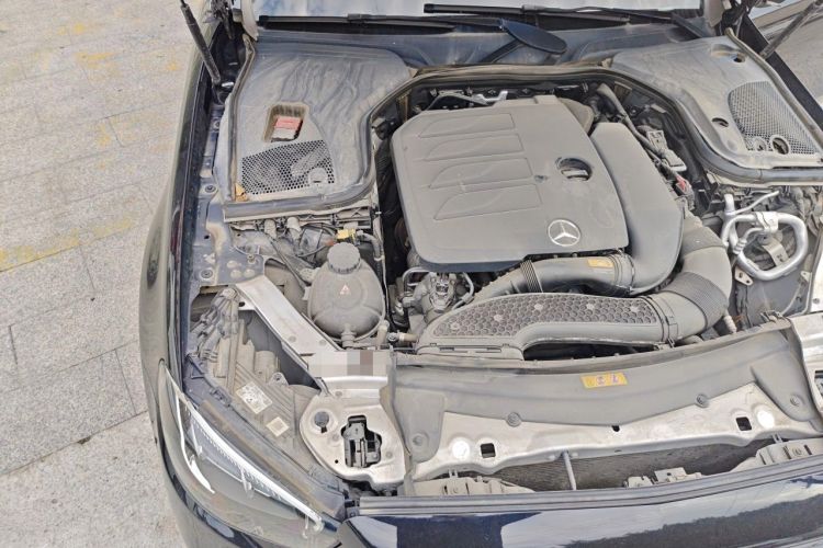 Used Mercedes-Benz E-Class 2021 E 300 L Sporty and Stylish Model Engine Bay Right