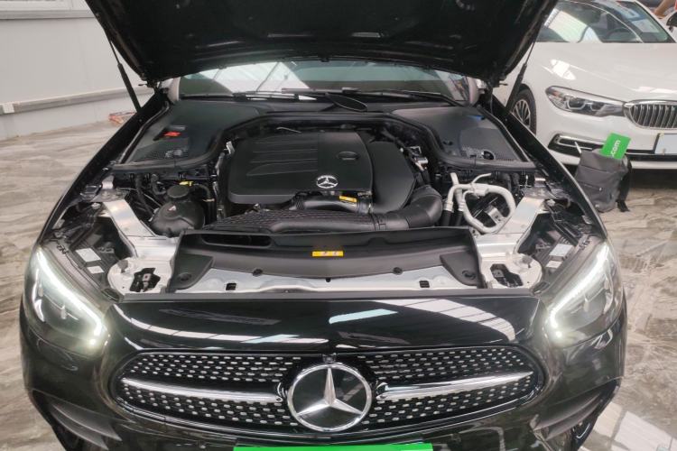Used Mercedes-Benz E-Class 2021 Restyled E 300 L Sporty and Stylish Edition Engine Bay