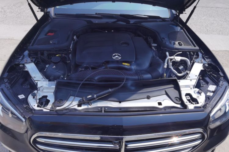 Used Mercedes-Benz E-Class 2021 Facelift E 300 L Stylish Edition Engine Bay