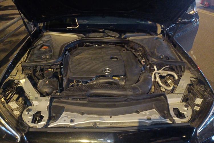Used Mercedes-Benz E-Class 2021 Restyled E 300 L Sporty and Stylish Edition Engine Bay