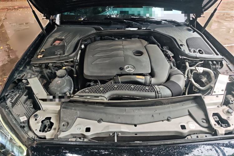 Used Mercedes-Benz E-Class 2021 E 300 L Sporty and Stylish Model Engine Bay