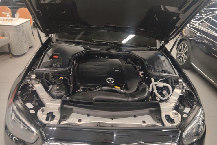 Used Mercedes-Benz E-Class 2021 E 300 L Luxury Model Engine Bay