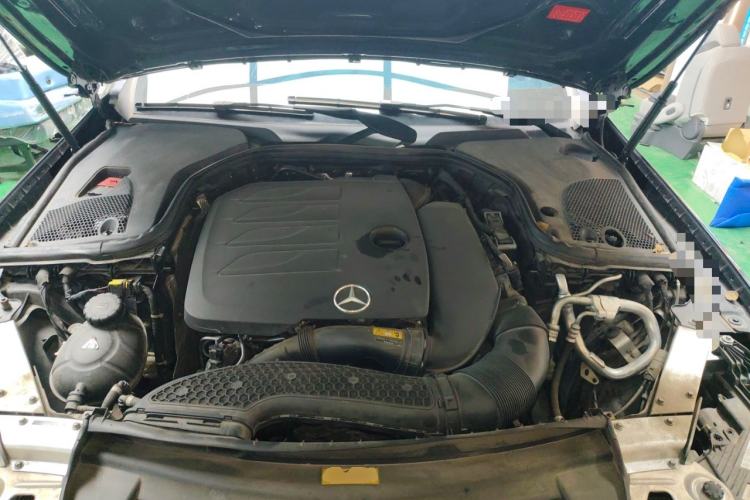 Used Mercedes-Benz E-Class 2021 E 300 L Sporty and Stylish Model Engine Bay
