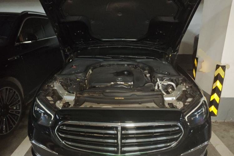 Used Mercedes-Benz E-Class 2021 Facelift E 300 L Stylish Edition Engine Bay