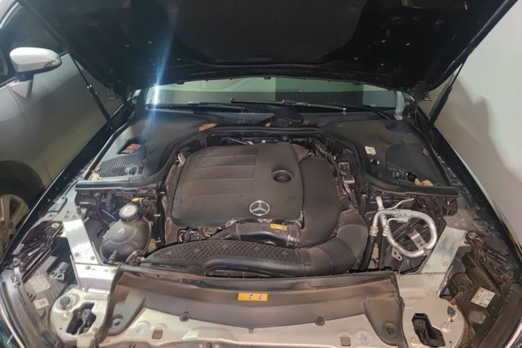 Used Mercedes-Benz E-Class 2021 Facelift E 300 L Stylish Edition Engine Bay