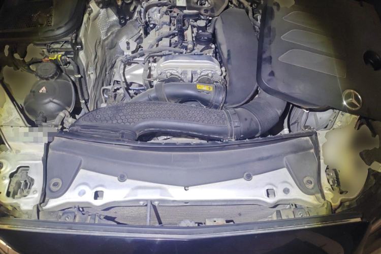 Used Mercedes-Benz E-Class 2021 E 300 L Sporty and Stylish Model Engine Bay