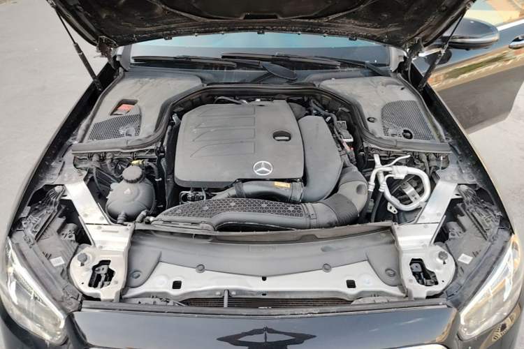 Used Mercedes-Benz E-Class 2021 E 300 L Stylish Model Engine Bay