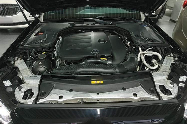 Used Mercedes-Benz E-Class 2021 E 300 L Sporty and Stylish Model Engine Bay